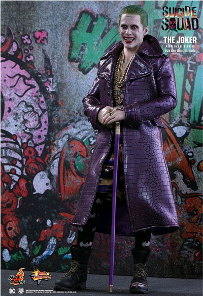 The Joker Purple Coat - Dc Universe Suicide Squad Joker (600x600), Png Download