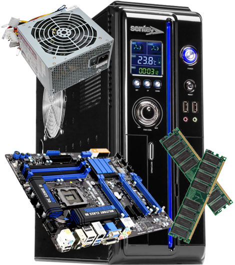 Intel Lga-775 P43 Ddr2 Pci E Atx Motherboard P/n: In0443tf1 (491x586), Png Download