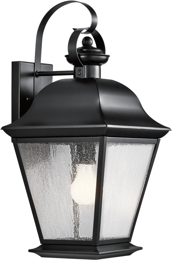Lights Cheap Wall Lights Contemporary Outdoor Lighting - Black Outdoor Lantern Sconce (936x936), Png Download