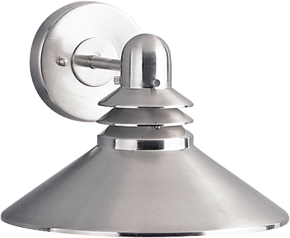 Grenoble Outdoor Wall Light - Kichler Lighting-9044ni-grenoble - One Light Outdoor (615x615), Png Download