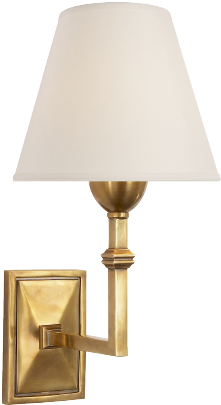 Jane Wall Sconce - Visual Comfort Alexa Hampton Jane Wall Sconce, Hand-rubbed (469x468), Png Download
