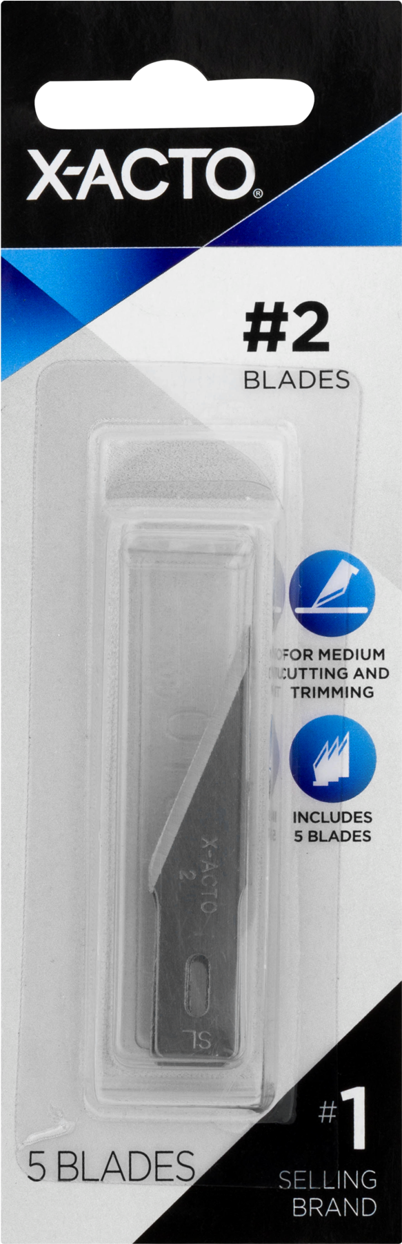 X-acto Dispenser With #2 Blades, Pack (1800x1800), Png Download