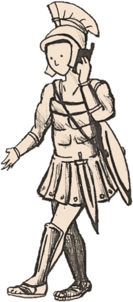 Gladiator-e1529831918199 - Portable Network Graphics (306x629), Png Download