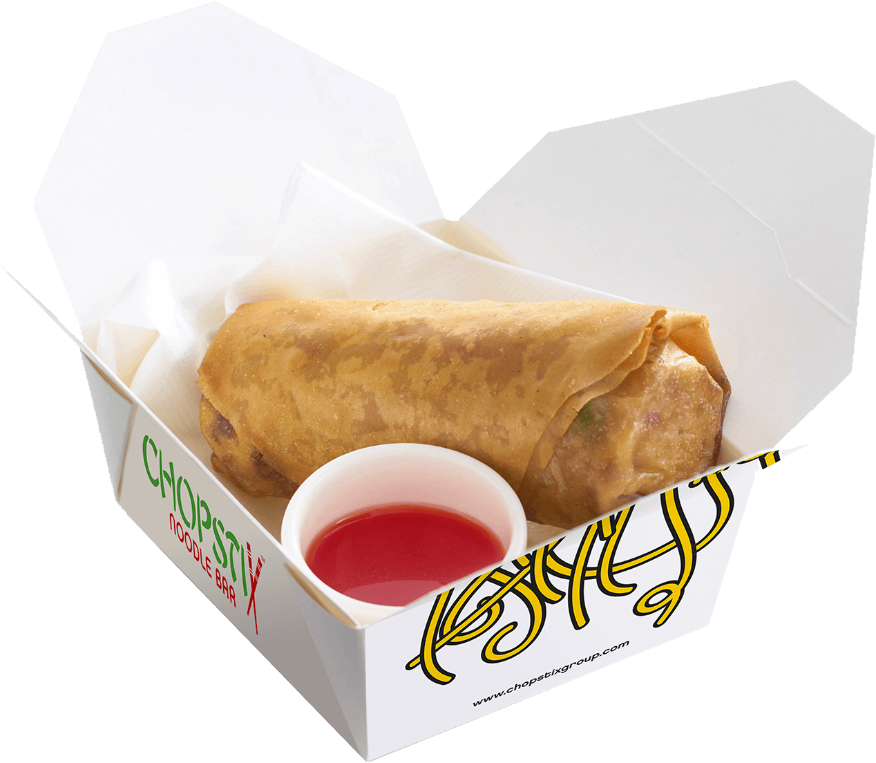 Large Spring Roll - Fried Food (1280x1280), Png Download