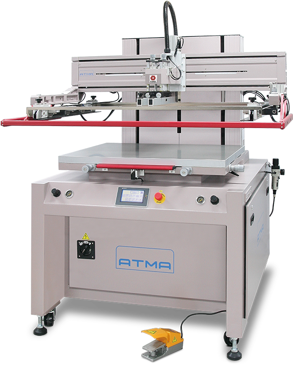 Atma At 80p/at 120p/at 160p Electric Flat Screen Printers - Atma At 80 (620x800), Png Download