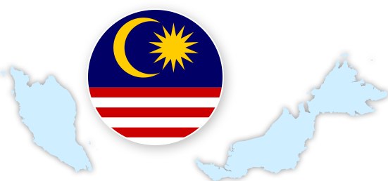 Ivacy Malaysia Vpn - Malaysia Flag Logo (551x258), Png Download