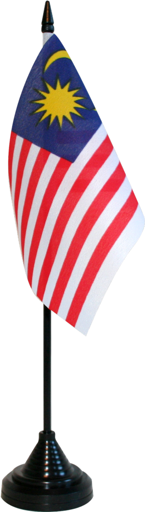 Malaysia Table Flag - Malaysia (1500x1176), Png Download