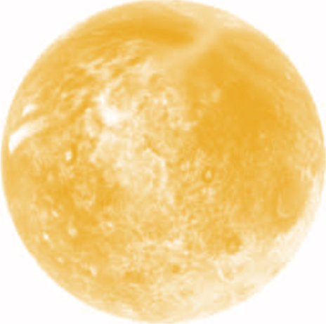 Aquí Hay Un Conjuntos De Planetas O Lunas Para Editar - Lunas En Fondo Transparente (464x461), Png Download