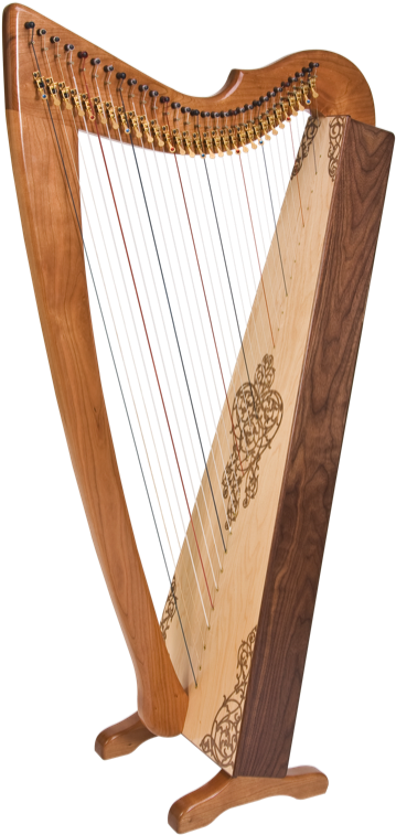 Harp Png (633x951), Png Download