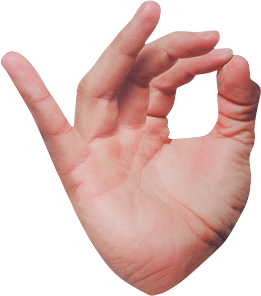 Bobble Hedz Trump Hand Accessory - Ok Hand (650x734), Png Download