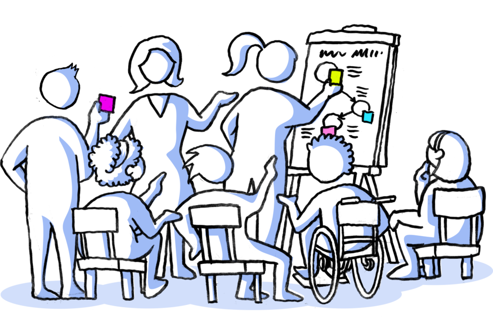 Meeting Png Photo - Cartoon Meeting Images Png (1000x645), Png Download