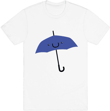 Blue Umbrella Mens T-shirt - Kk Do You Love Me (484x484), Png Download