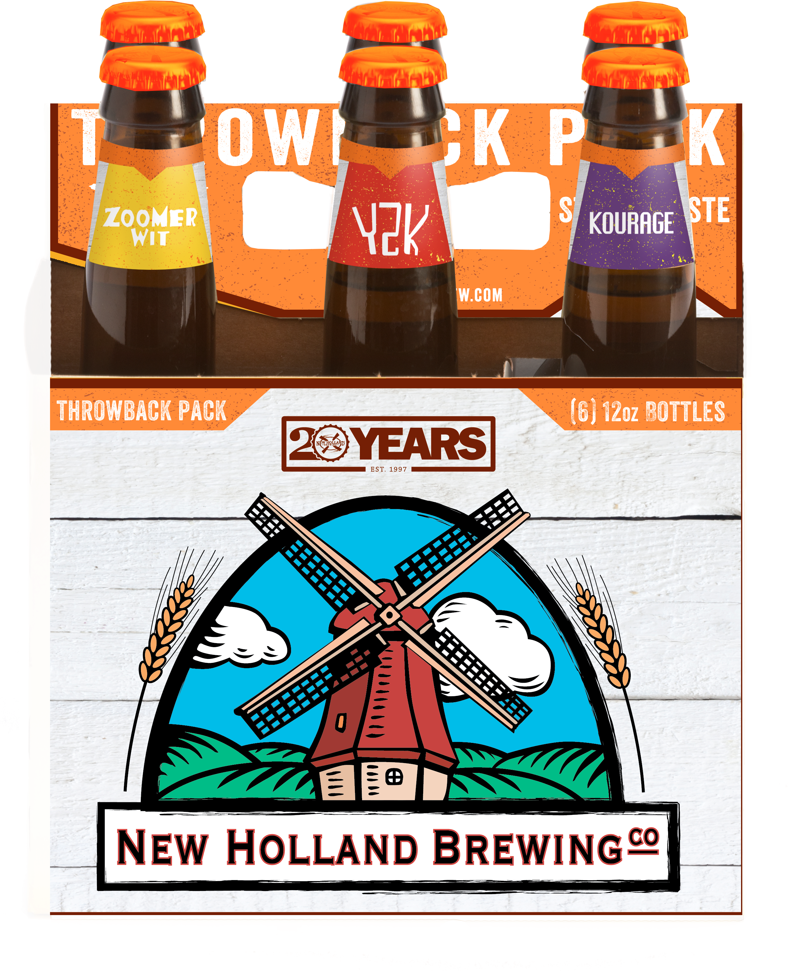 New Holland Brewing To Release 6 'throwback' Beer Offerings - Anniversary Beers Pack (2550x3300), Png Download