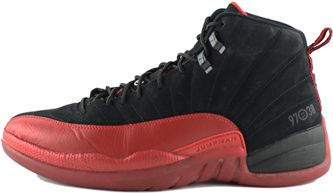 Air Jordan 12 "flu - Sneakers (600x401), Png Download