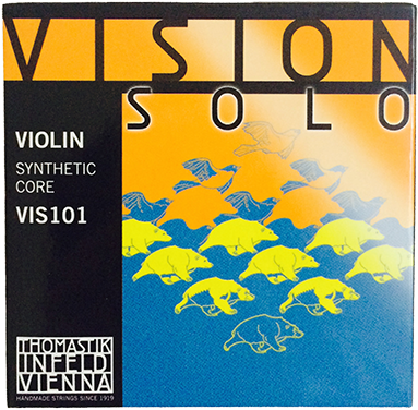 Thomastik Infeld Vision Solo Violin 4/4 Set - Thomastik (451x396), Png Download