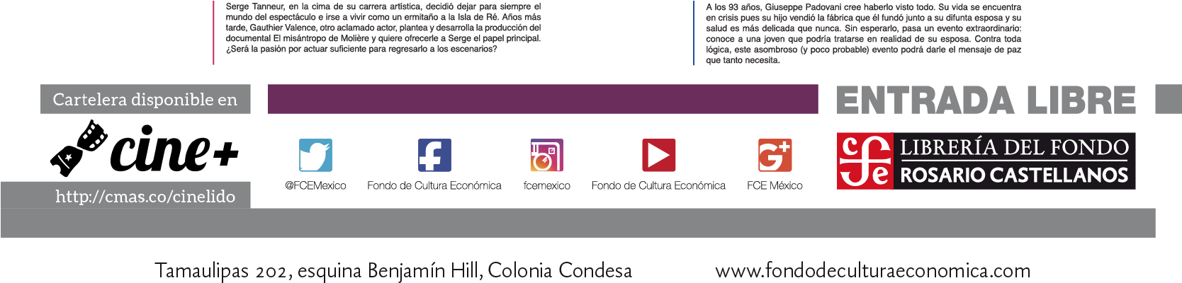 Cinelidoseptiembre - - Fondo De Cultura Económica (1667x451), Png Download