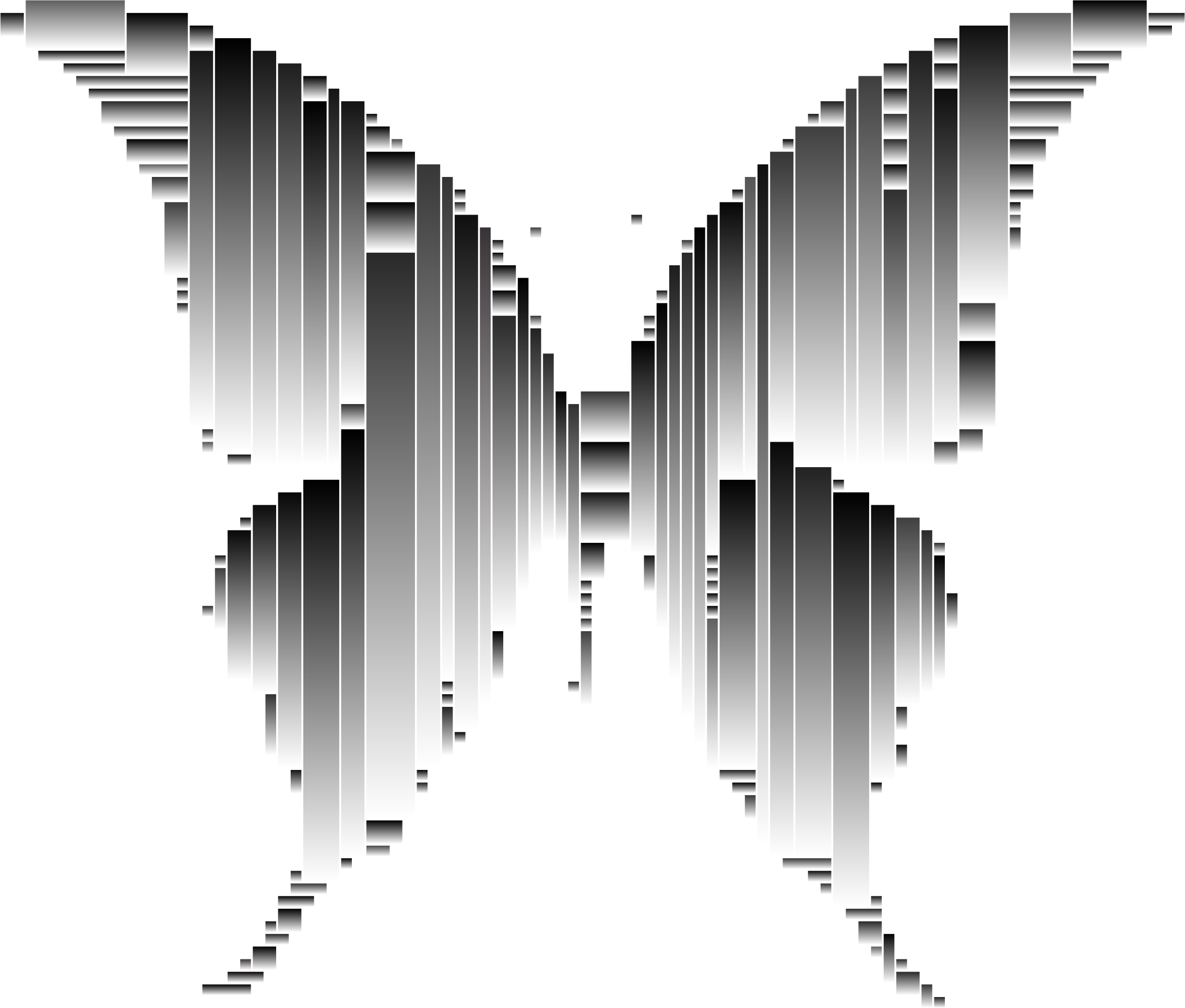 Big Image - Modern Art Black And White (2270x1931), Png Download