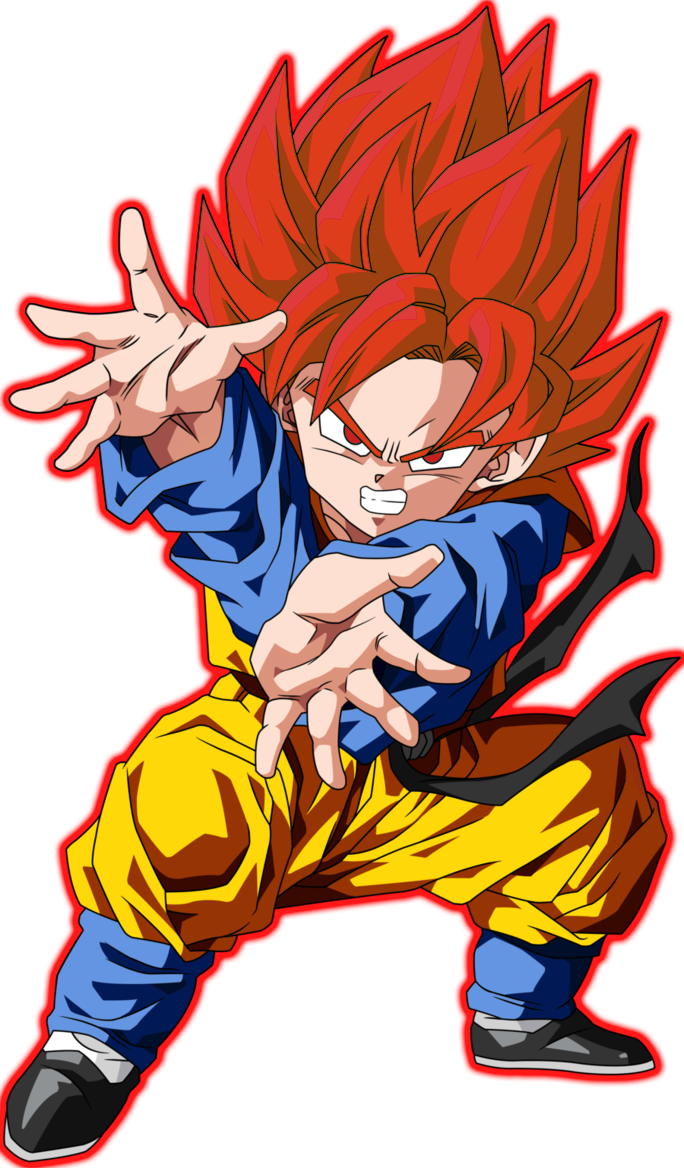 Saiyan God X-ray Wikia - Dragon Ball Goten Super Saiyan God (684x1168), Png Download