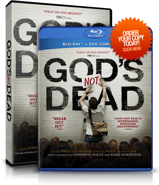 Available Now On Dvd, Bluray Combo, And Digital Hd - God's Not Dead [the Motion Picture Soundtrack] (521x599), Png Download