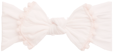 Trimmed Knot Bow, Ballet Pink - Satin (500x500), Png Download