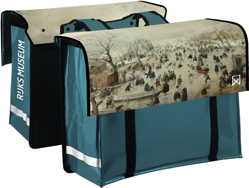 Willex Winter Landscape Pannier - Hendrick Avercamp (800x800), Png Download