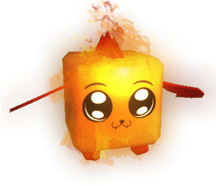 "fueled By Heat And Rage, This Beast Helps Smite Blocks" - Mining Simulator Mythical Pets (420x420), Png Download