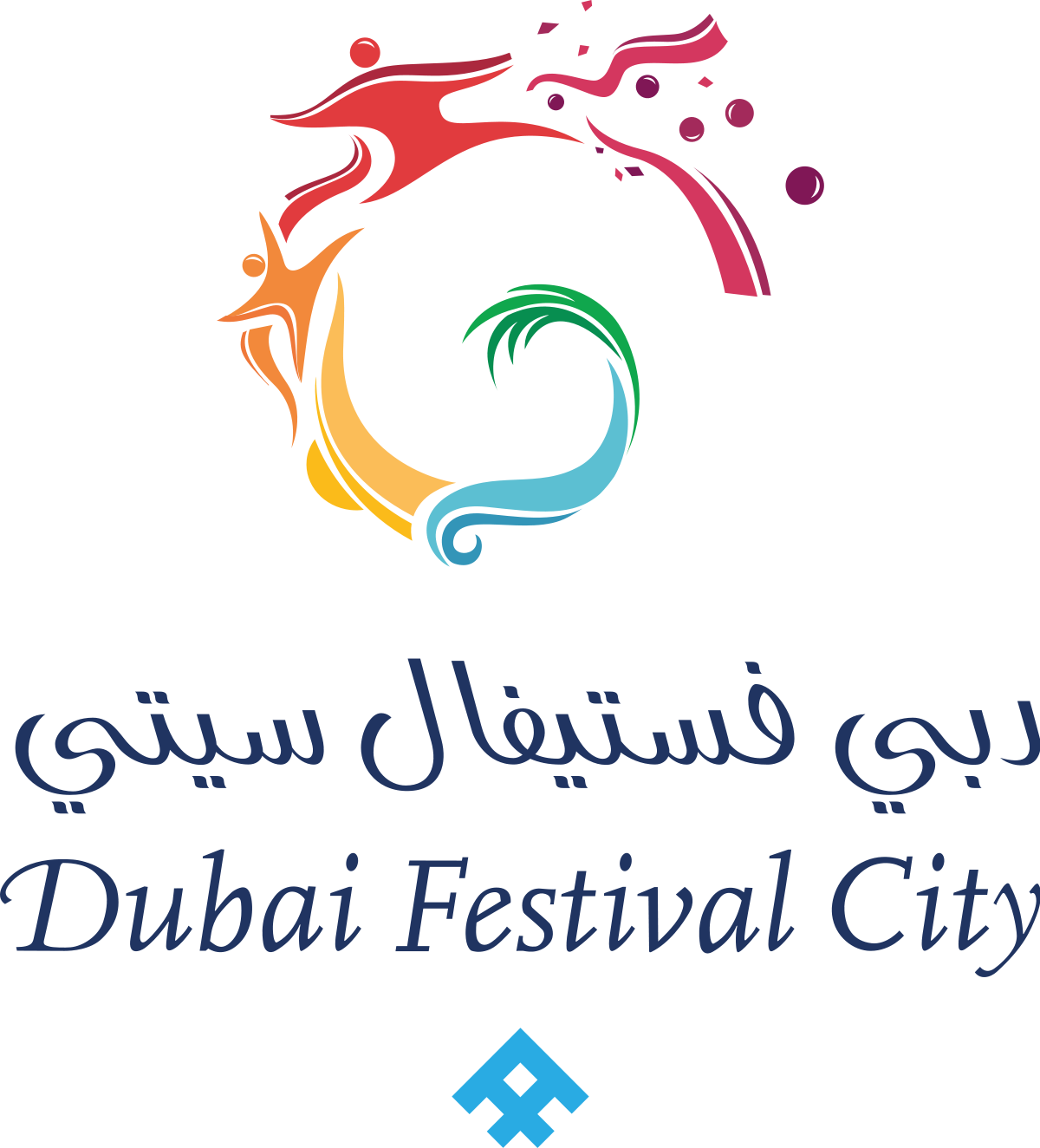 Dubai Festival City Mall Logo (1200x1324), Png Download