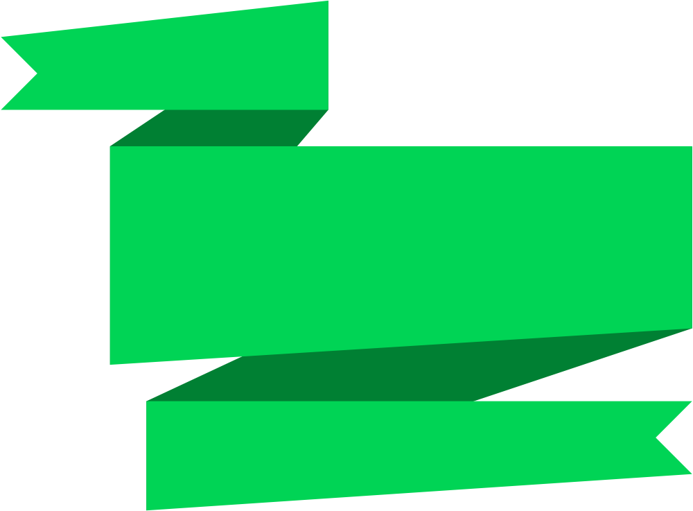 33 Simple Origami Banners Vector Png Transparent Svg - Vector Graphics (1000x737), Png Download