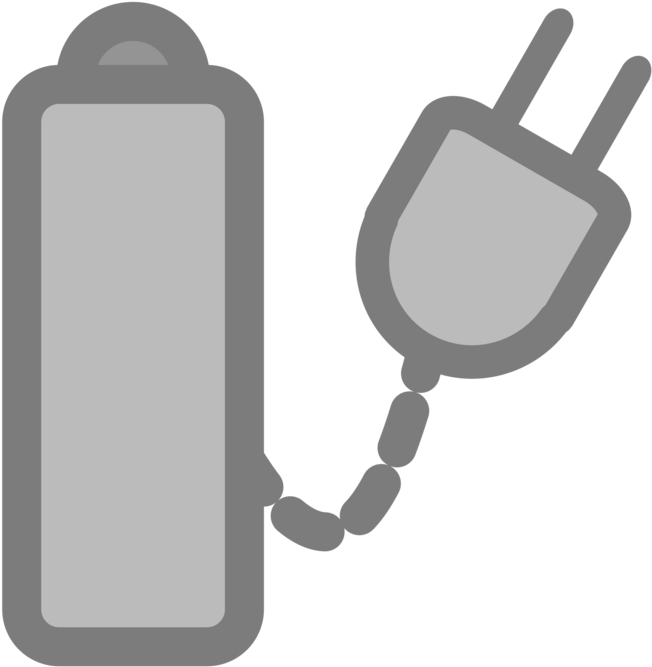 Vector Download Battery Clipart Mobile - Charger Clipart (750x750), Png Download