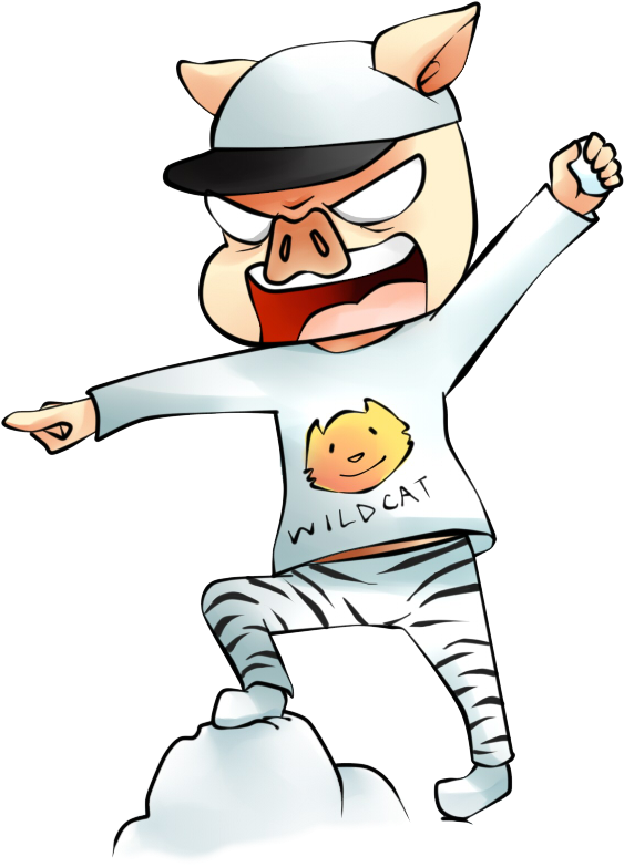 Wildcat Fan Art Cartoon Popular - Wildcat Fan Art (720x960), Png Download