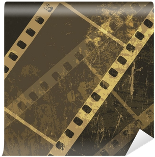 Grunge Film Strip Background - Film (400x400), Png Download