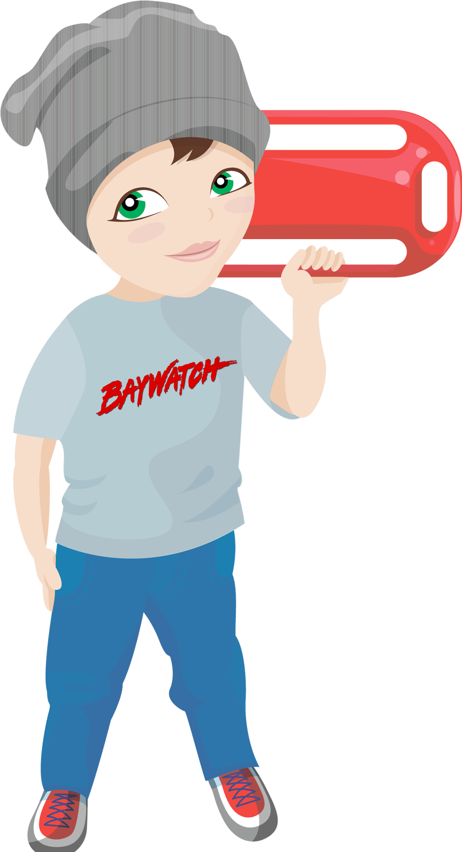Baywatch T Shirt (1728x1728), Png Download