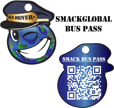 With Your Purchase Of Your Smack Bus Pass You'll Get - Cartoon (400x400), Png Download