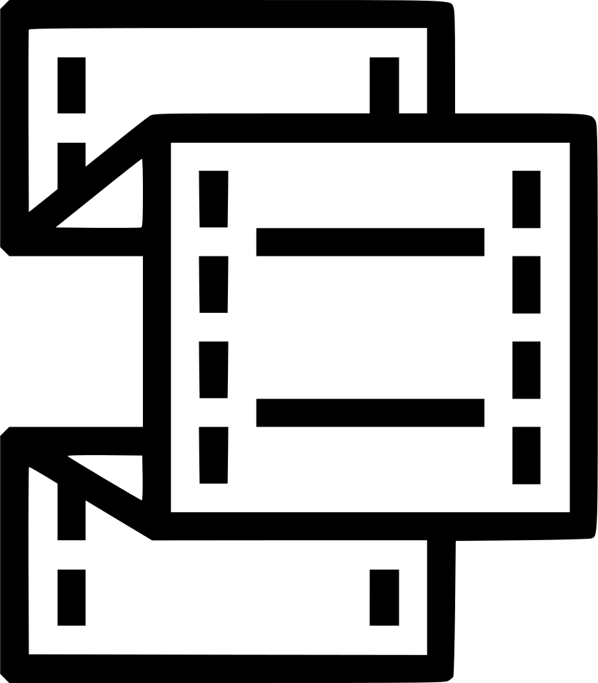 Film Strip - (858x980), Png Download