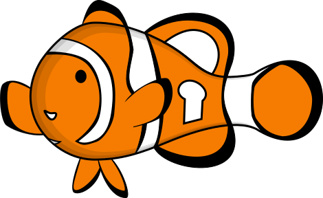 Omemo Clownfish Logo - Orange Objects Clip Art (470x288), Png Download