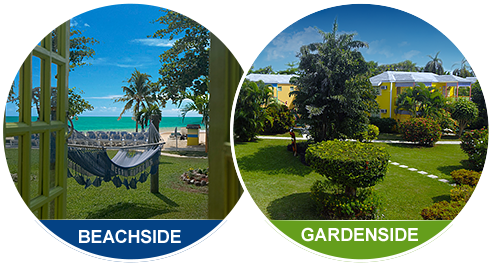 Our Garden-side Rooms Are Located On The Land Side - Grand Pineapple Beach Negril (492x263), Png Download