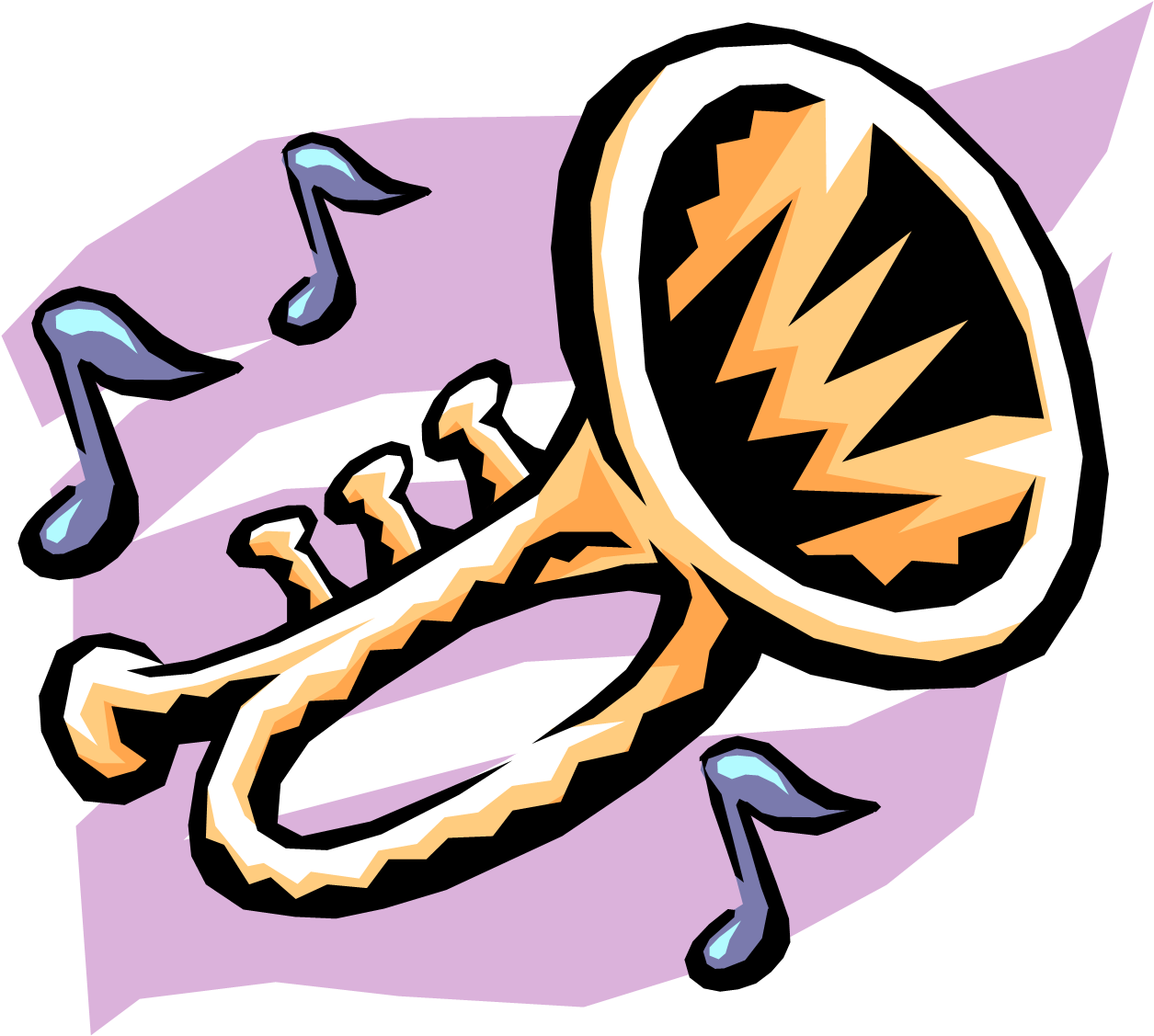 Picture1 - Ms Publisher - Brass Band Instruments (1260x1139), Png Download