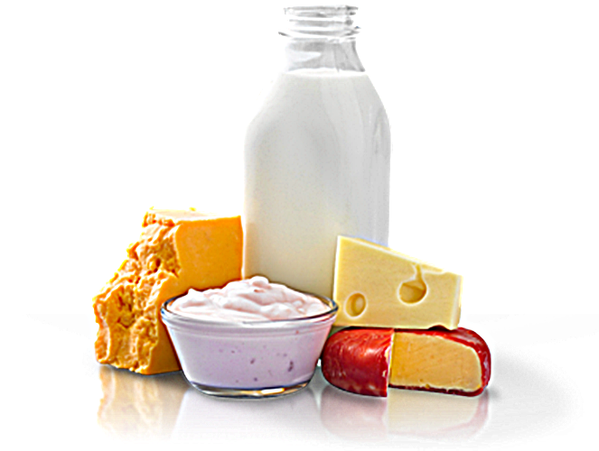 Dairy Png High-quality Image - Dairy Products Png Transparent (662x551), Png Download