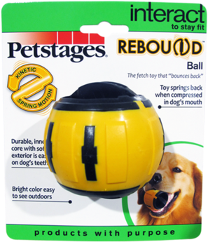 Petstages Rebound Ball - Rebound Baton Medium, 16cm (360x480), Png Download