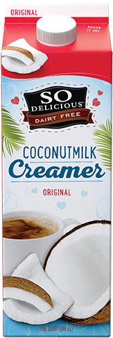 Original Quart - Coconut Milk Creamer (480x510), Png Download