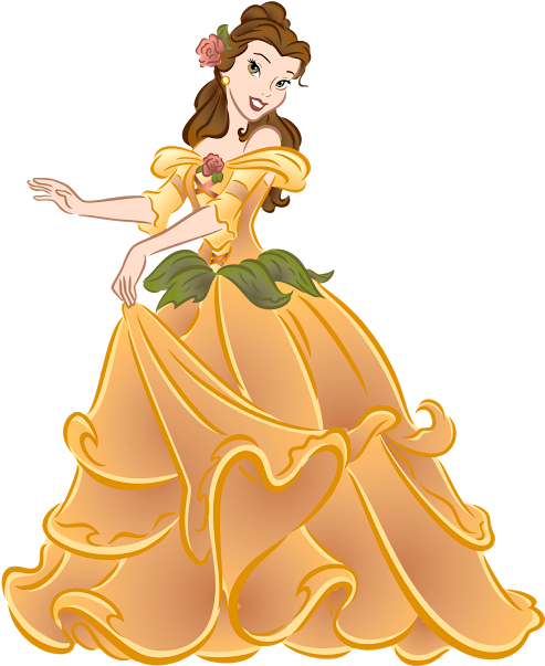 Só Para Maiores - Princess Belle (545x640), Png Download