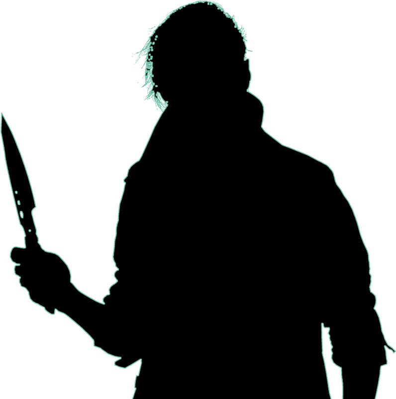 Portrait-outline - Joker Shadow (1140x840), Png Download