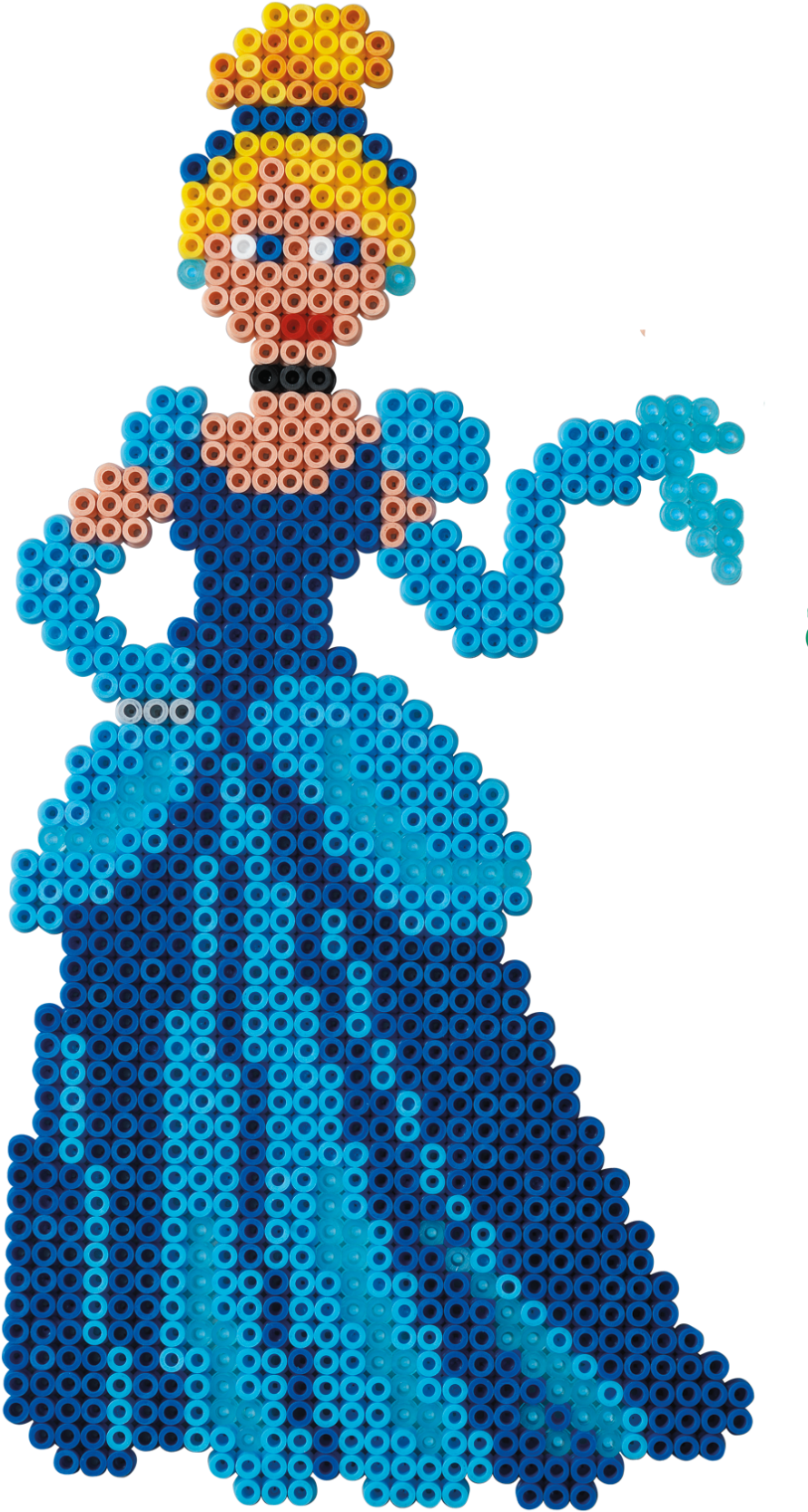 Hama Beads Disney Princess Gift Box (960x1763), Png Download