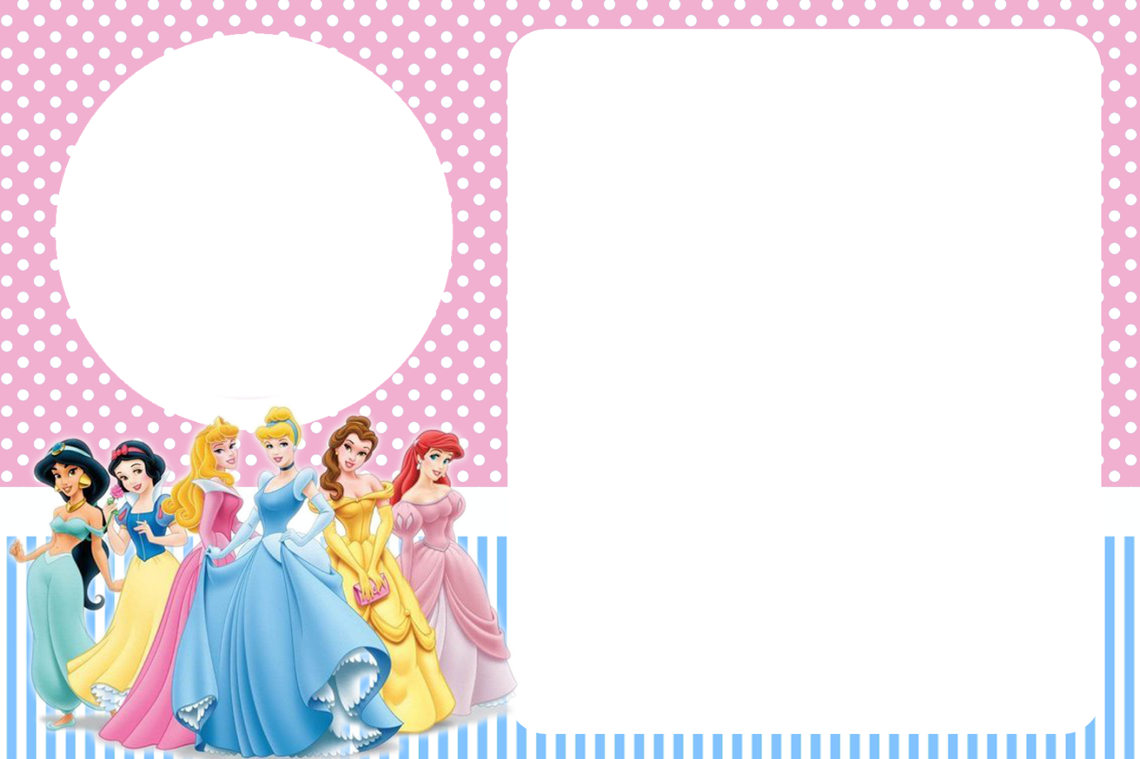 Kit Para Imprimir Grátis Princesas Disney - Vinyl Skin Designs Princess Friends Pink Cinderella (1600x1066), Png Download