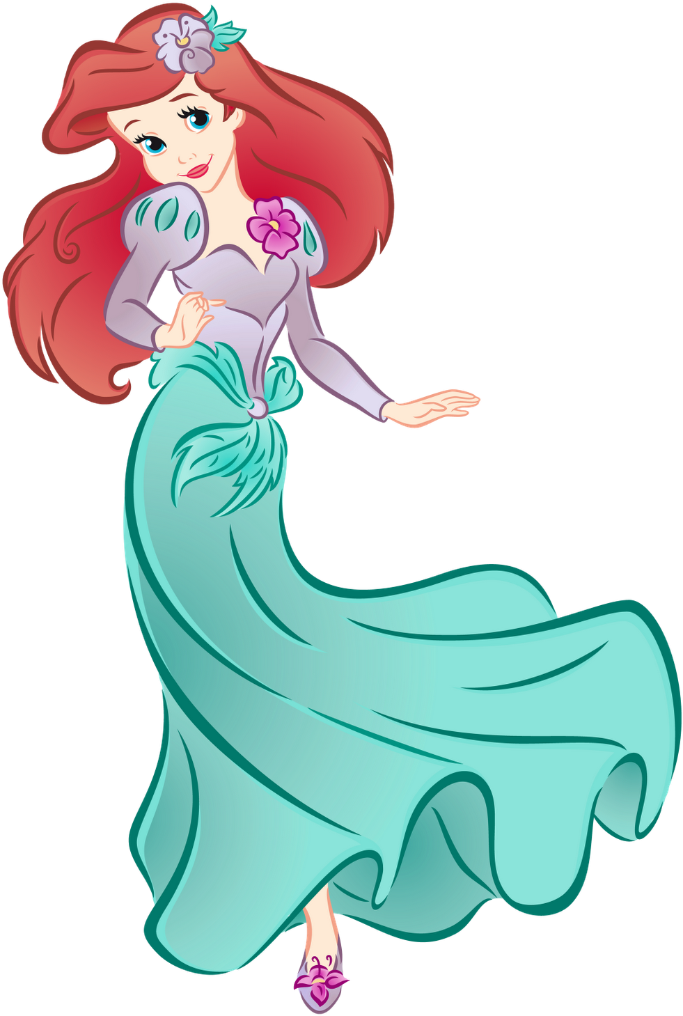 Princesas Disney Ariel - Betty Boop As Ariel (1143x1600), Png Download