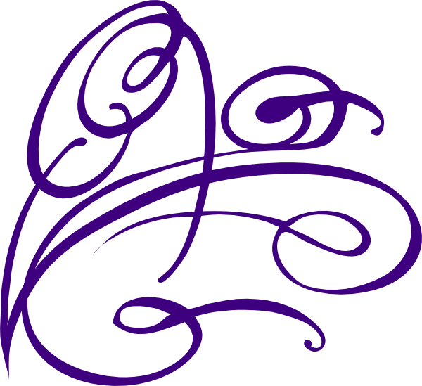 Decorative Swirl Clip Art At Clkercom Vector Clip Art - Swirl Clip Art (600x549), Png Download