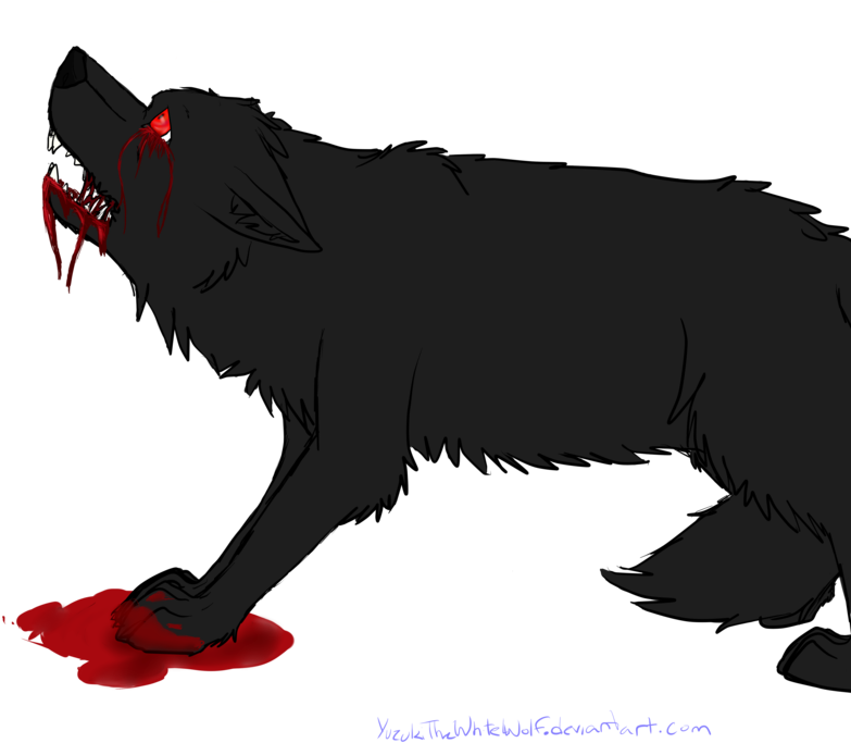 Bloody Wolf By - Bloody Wolf Transparent (900x900), Png Download