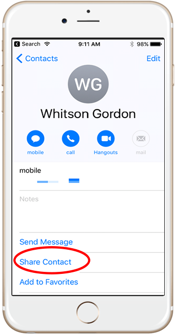 Iphone Share Contact - Welcome Email To Wifi (470x716), Png Download