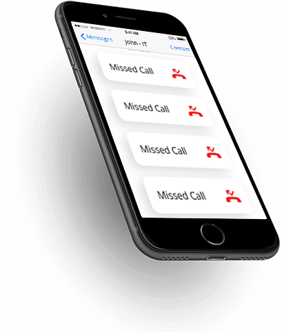 Westech It Support Company - Missed Call (500x500), Png Download