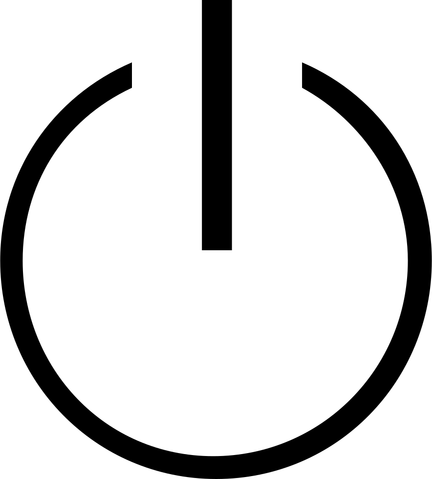 Png File - Shutdown (884x980), Png Download